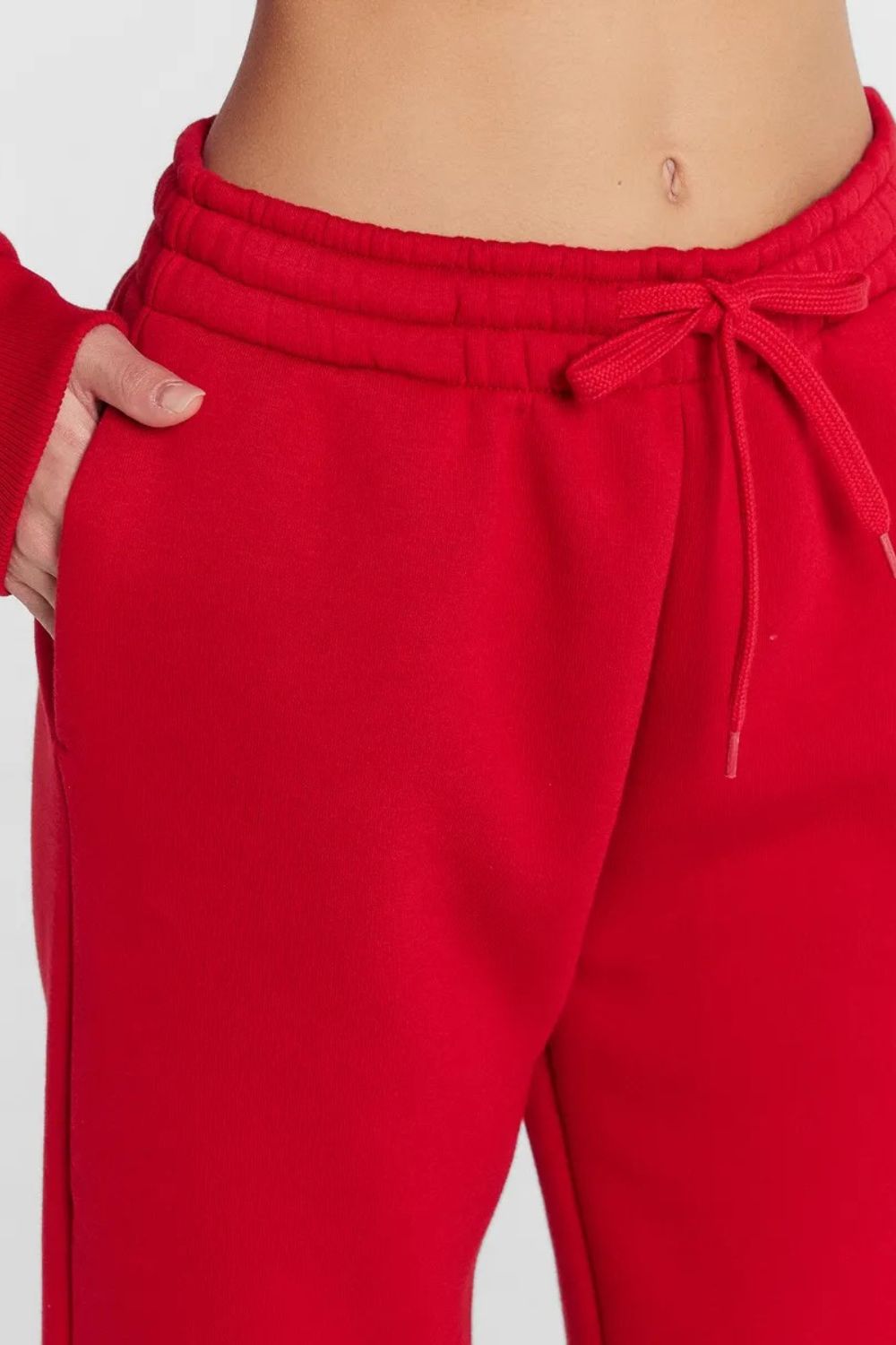 The Red Crop Tracksuit