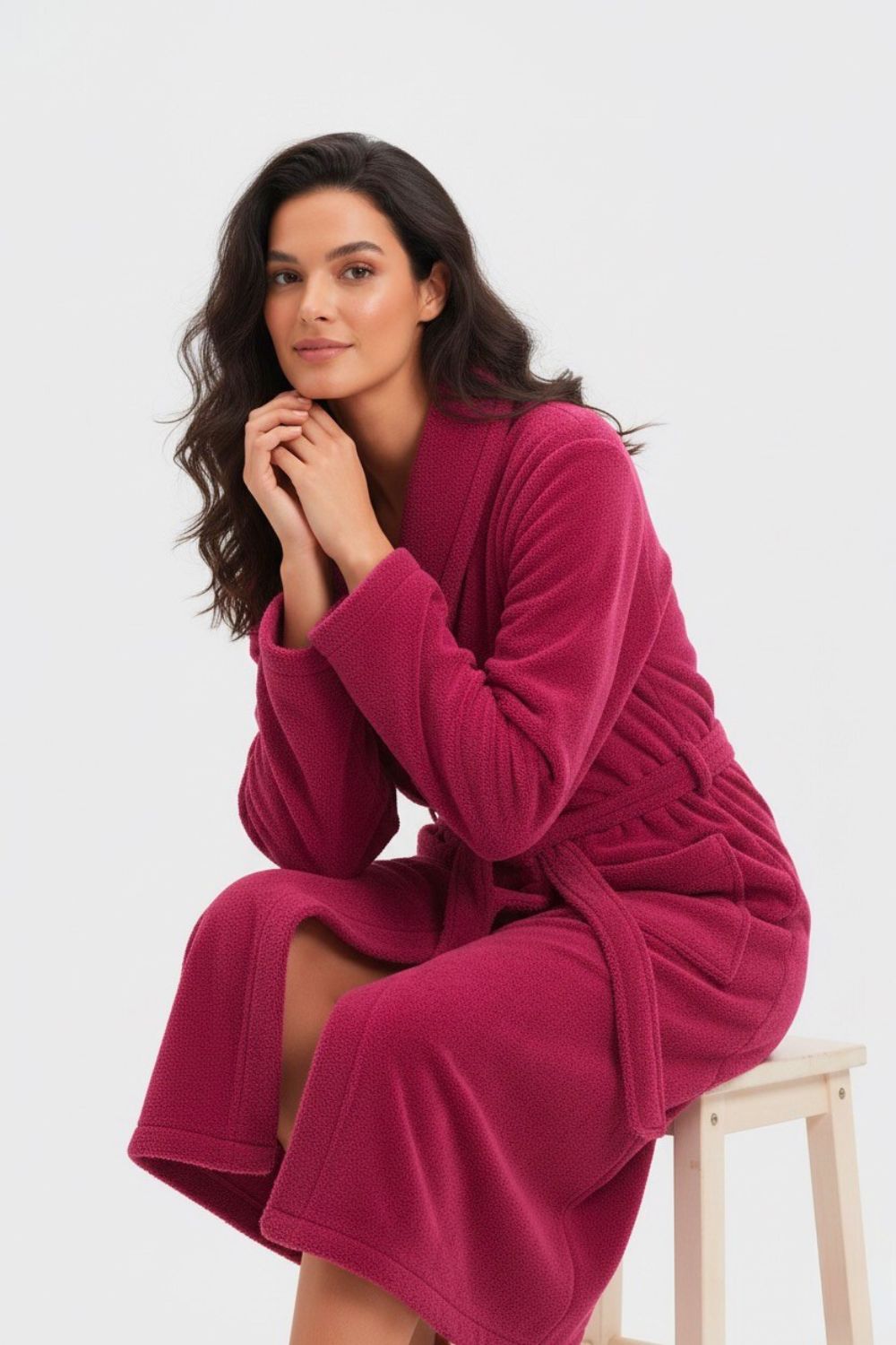 The Burgundy Bathrobe