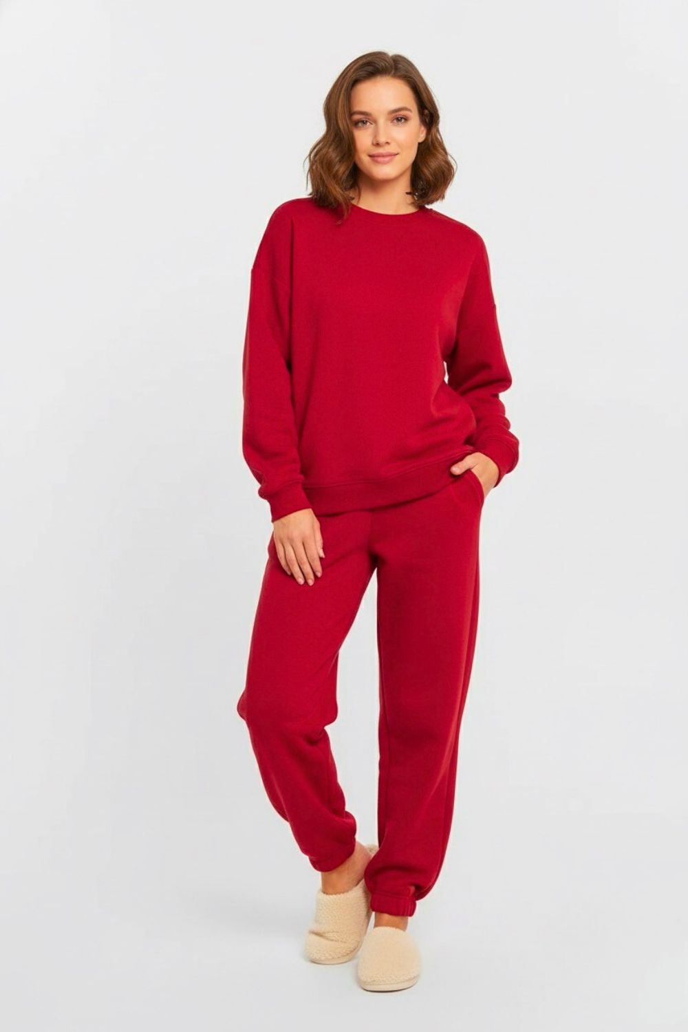 The Red Crop Tracksuit