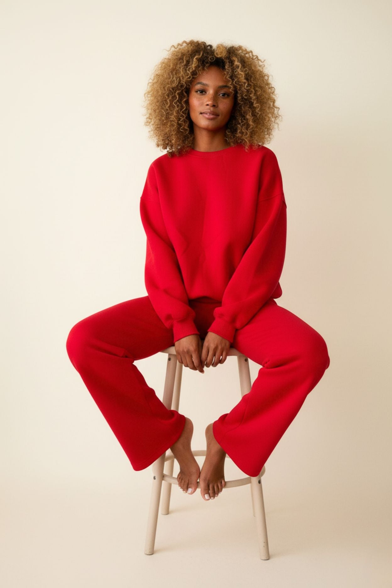 The Red Crop Tracksuit